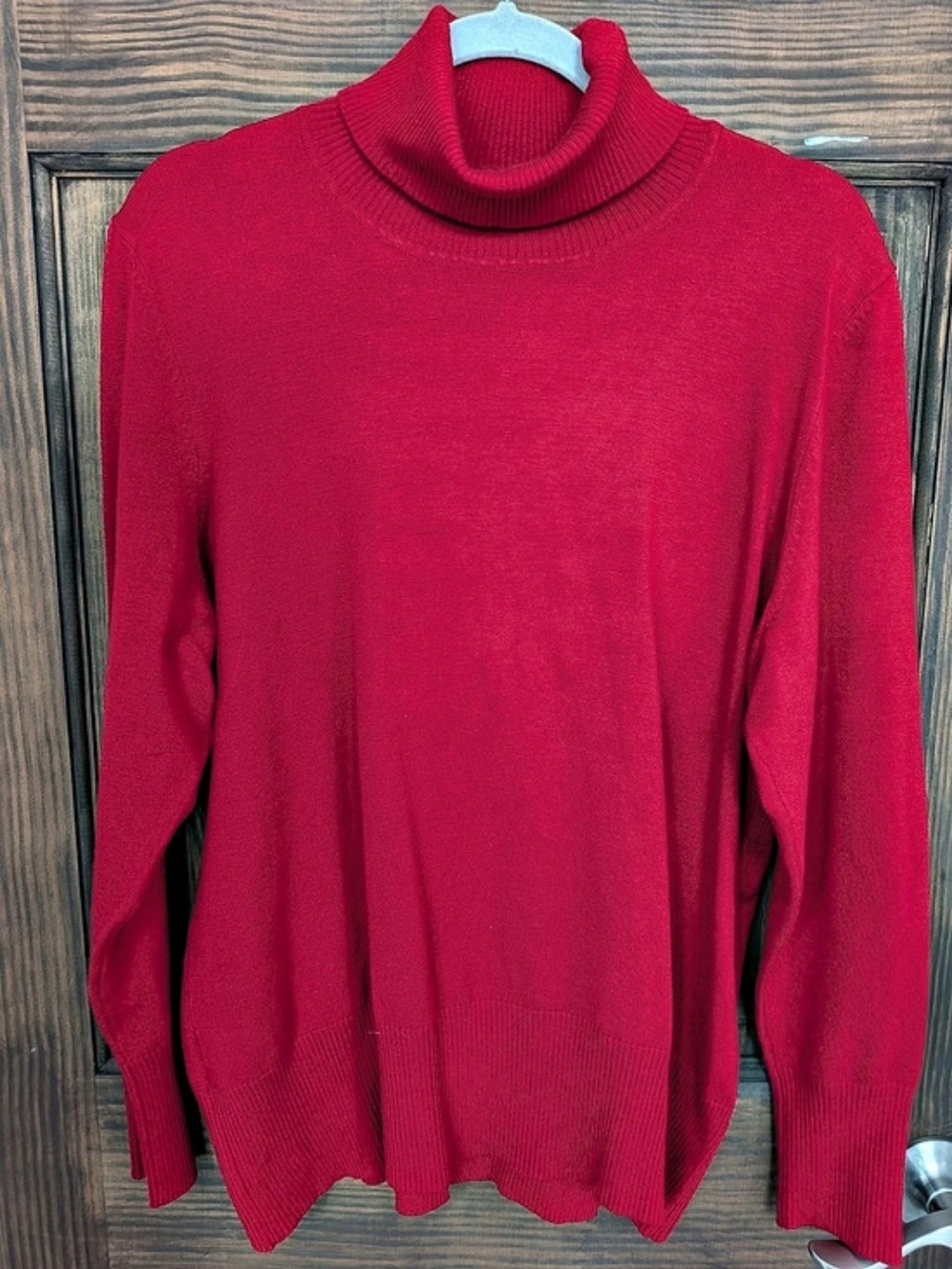 Lane Bryant Red Turtleneck Sweater Size 18/20